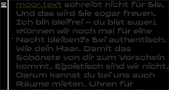 Desktop Screenshot of moortext.ch